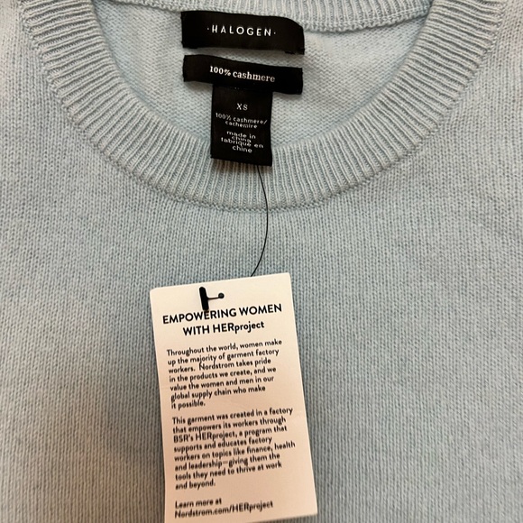 Set of Two Halogen Cashmere sweaters Size XS NWT - Picture 2 of 7